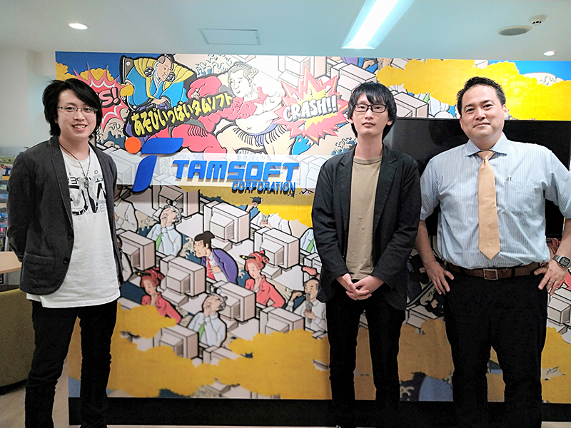 東京・浅草のゲーム会社、株式会社タムソフトを訪問！