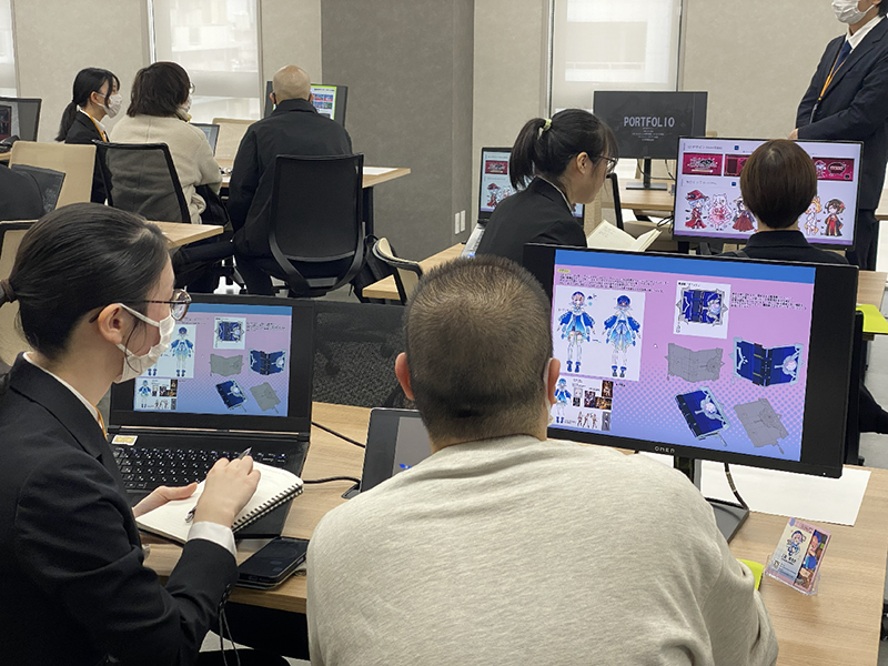 CG分野による後期末作品発表会が開催！