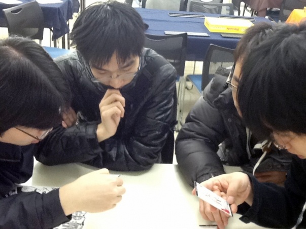 【学校行事】クラブ活動 “アナログゲーム部”　　～　地球祭（学園祭）　～