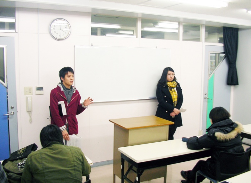 「内定者報告会」（ゲーム会社）を実施！