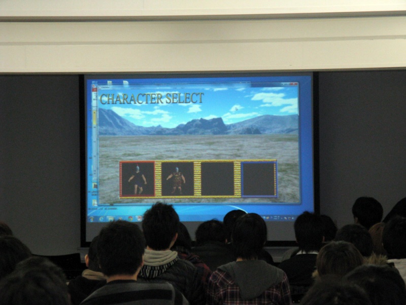 ゲームカレッジの「卒業制作発表会」が行われました！