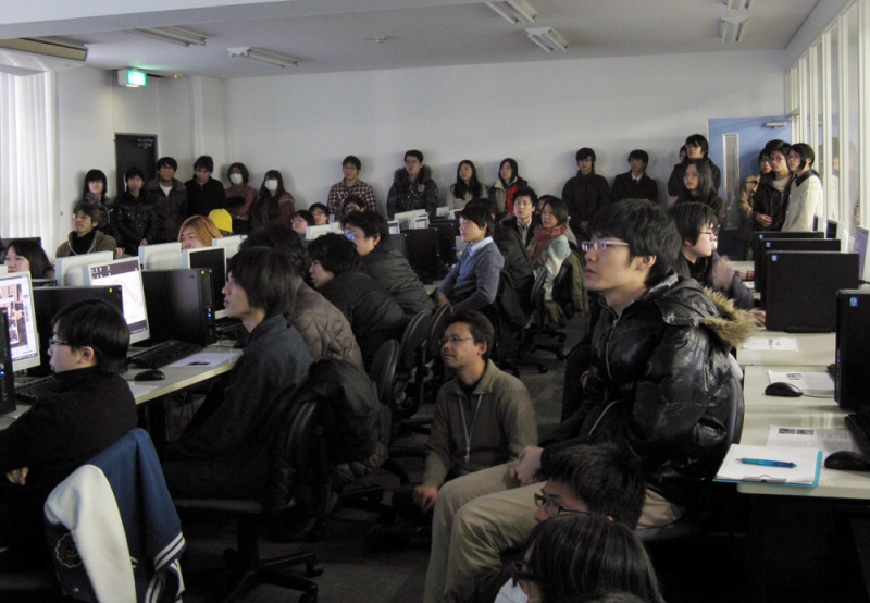 SPIC 「ゲームCG作品制作の発表会」を行いました！