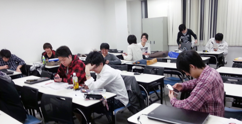 え 遊んでる いいえ ソーシャルゲーム企画 の授業です 新着情報 ゲーム専門学校 大阪 Eccコンピュータ専門学校 It Webデザイン プログラミング