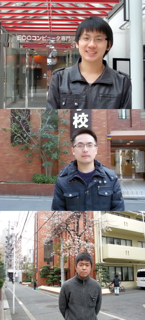留学生も頑張っています!