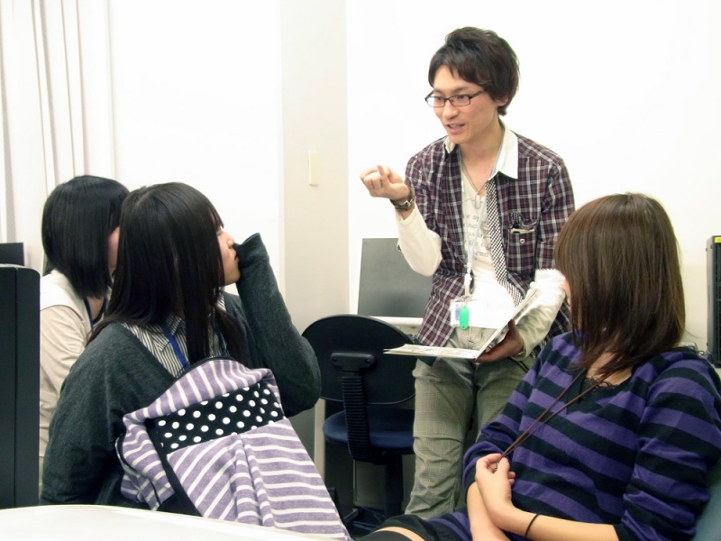 ４月に入学した１年生の「3DCG」の授業紹介！