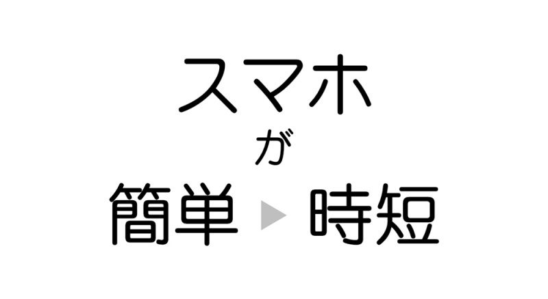 スマホは簡単申込み、PCは詳しい情報。