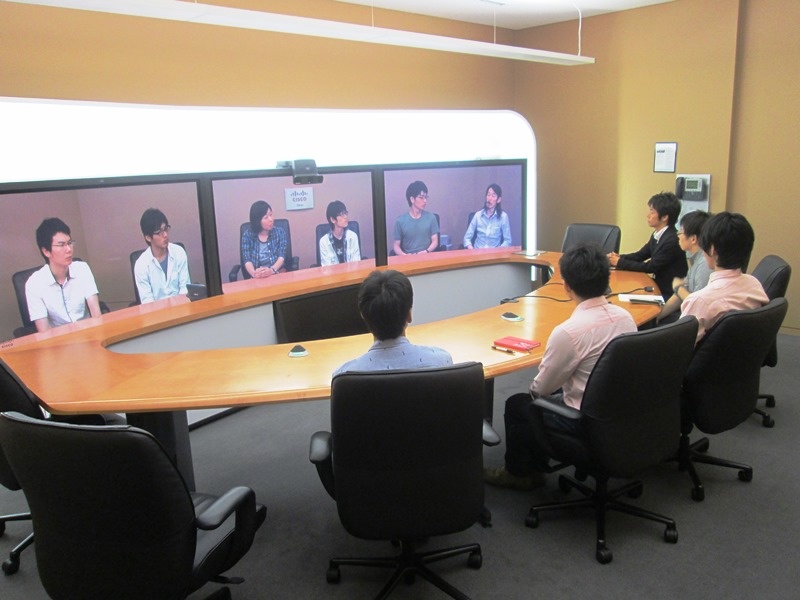 “学外見学ツアー（東京）”「シスコシステムズ合同会社」「株式会社アルク」「ネットワンシステムズ株式会社」