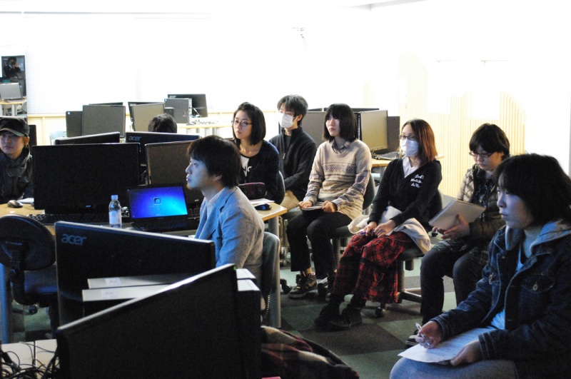 「株式会社デジタル・メディア・ラボ」　ディレクター 高橋 伸禎氏 来校！「CG特別授業」