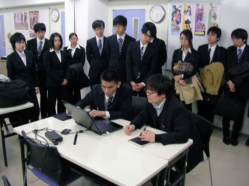 学内企業説明会　「株式会社日本一ソフトウェア」　～ゲーム会社～