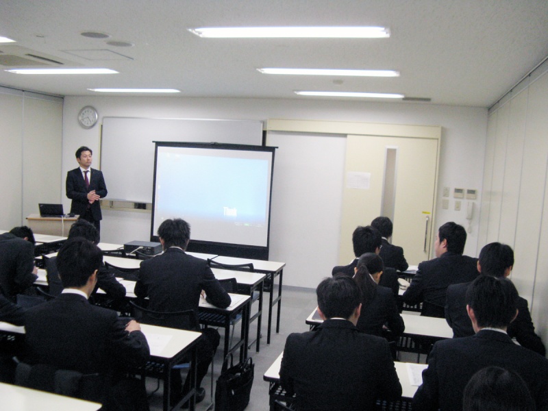 学内企業説明会　「トッパン・フォームズ・オペレーション株式会社」