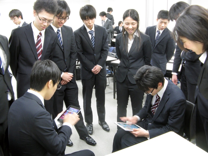 学内企業説明会　「ジェムドロップ株式会社」　ゲーム開発会社