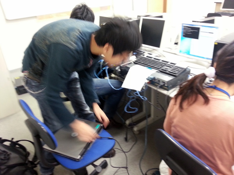 ＩＴクラブ活動「ネットワーク研究会」　元気ハツラツ活動中！