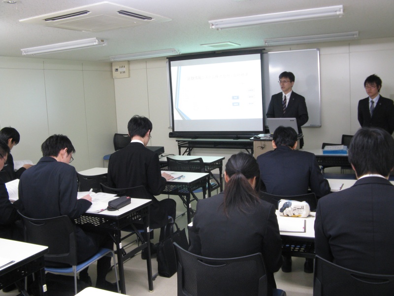 学内企業説明会　「近鉄情報システム株式会社」