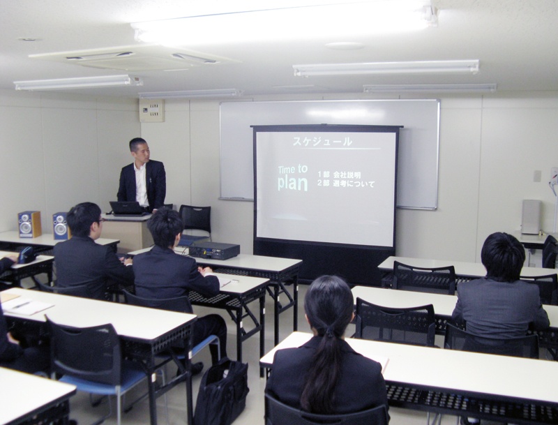 学内企業説明会　「アソビモ株式会社」