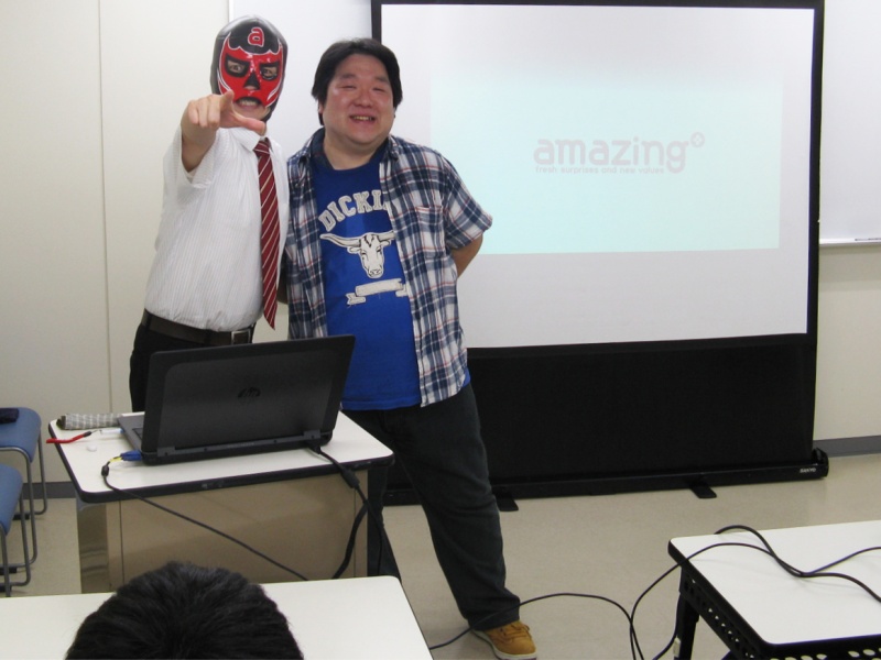学内企業説明会　「株式会社アメージング」