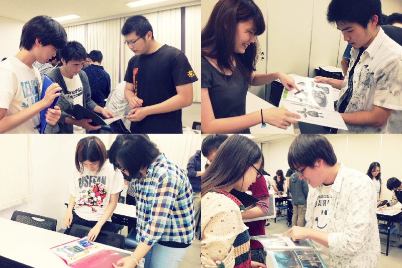 前期の締めくくり!ポートフォリオ発表会☆