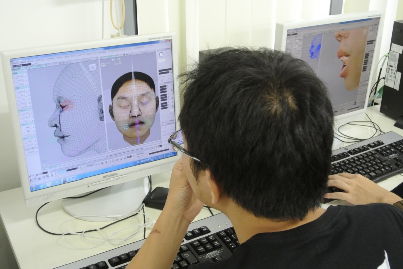 自分の顔を３Dモデルにしてみよう！