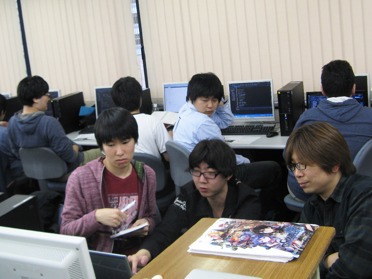 ゲーム会社の方が授業に突撃訪問 新着情報 ゲーム専門学校 大阪 Eccコンピュータ専門学校 It Webデザイン プログラミング