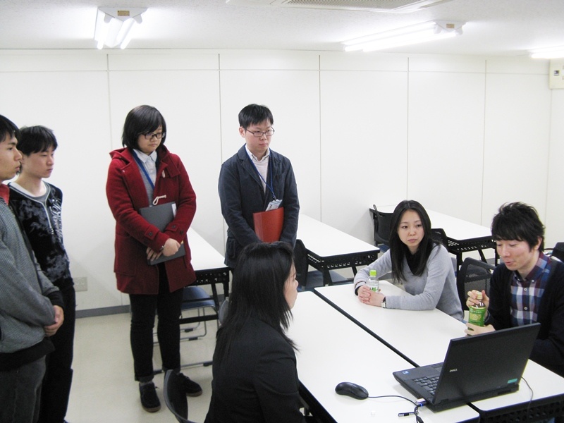 ゲーム会社の方がECCの授業を見学！？