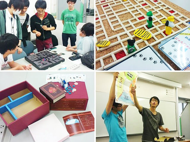 ゲーム企画開発コースの恒例授業『アナログゲーム開発』