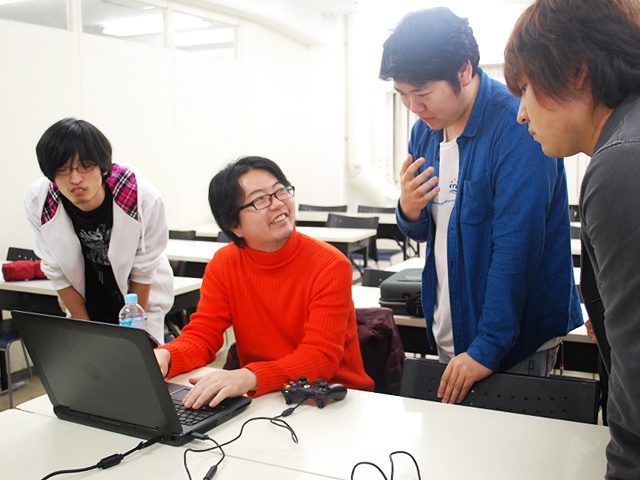 ゲーム制作特別授業「合同会社2Dファンタジスタ」ご来校!
