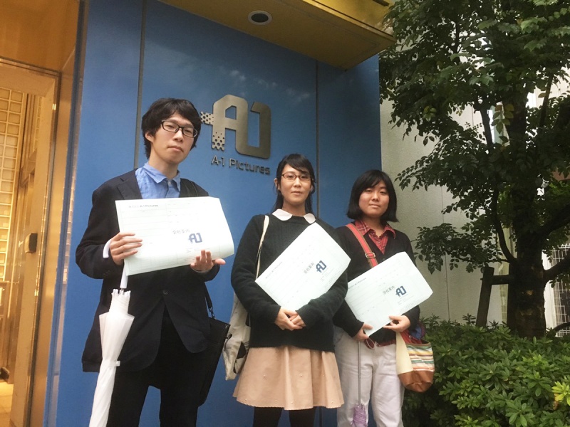 株式会社A-1 Pictures会社訪問☆