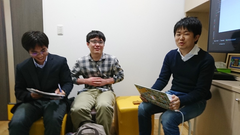 先輩の会社を訪問(アンジップ株式会社)