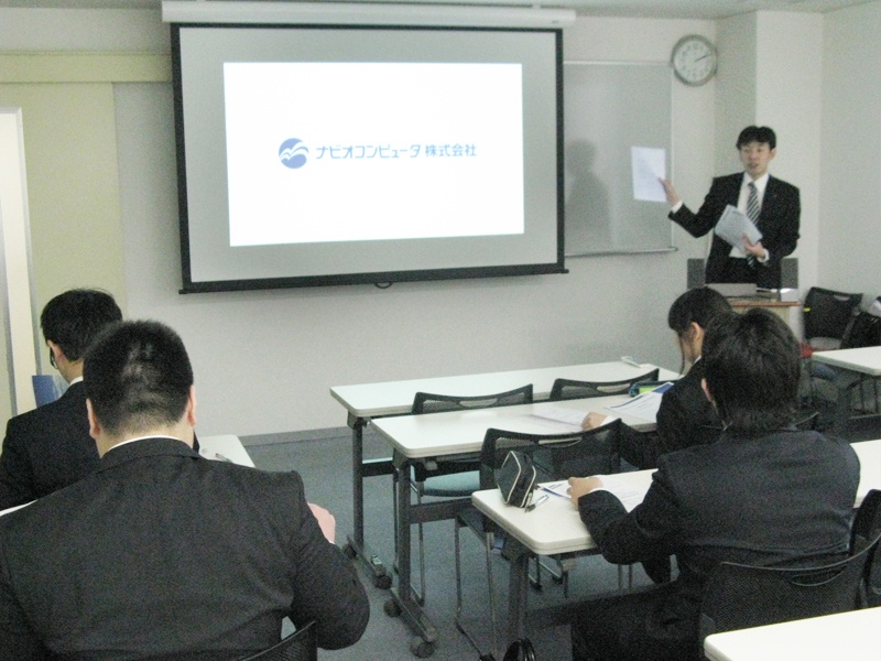 ナビオコンピュータ株式会社学内企業説明会開催！