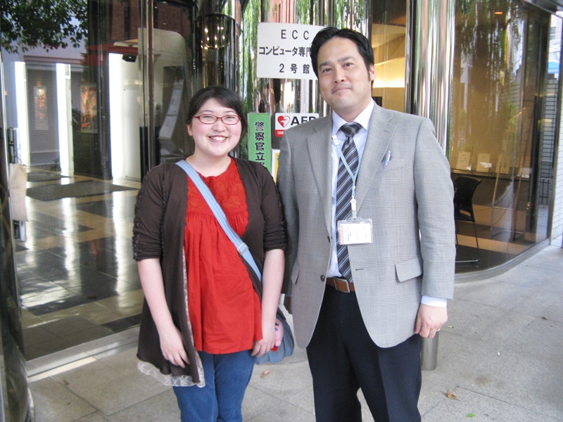 ゲーム会社で働く卒業生が遊びに来てくれました☆