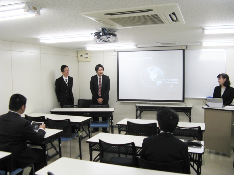 マンパワーグループ株式会社学内企業説明会開催！