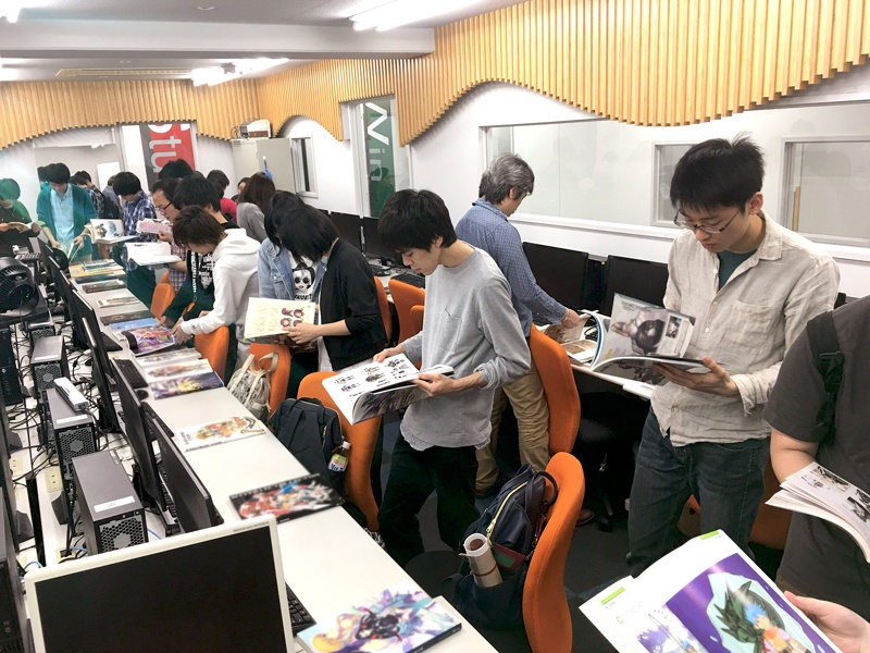 ゲーム・アニメ・イラストの設定資料集や画集の閲覧会！！