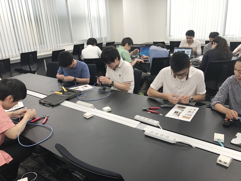 LANケーブル作りました！