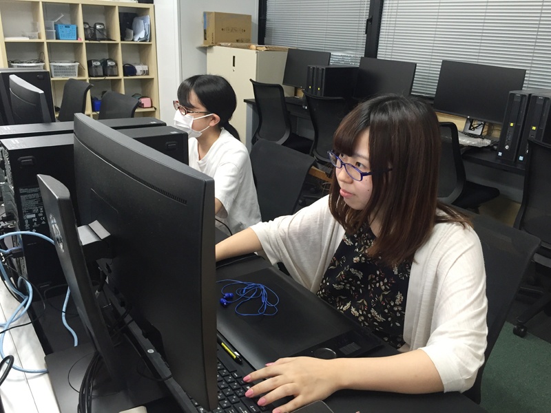 夏休みも学生たちはがんばっています！