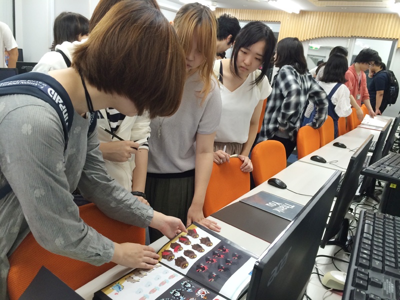 夏期集中講座「SIC」でCG  作品制作＆展示会！