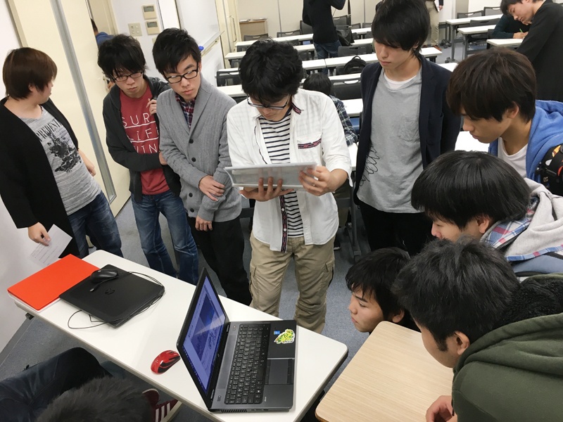 CG業界に内定した4年生との交流会開催！