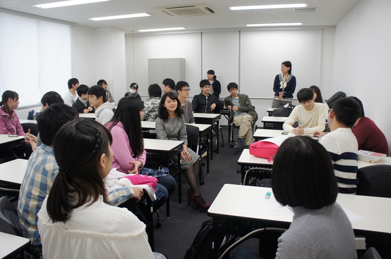 BS１A(就職前年度) とBS2A（卒業年次）の交流会をしました。