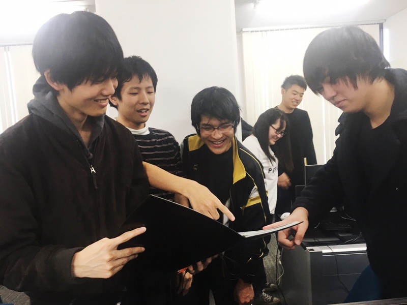 ポートフォリオ展示会を行いました！