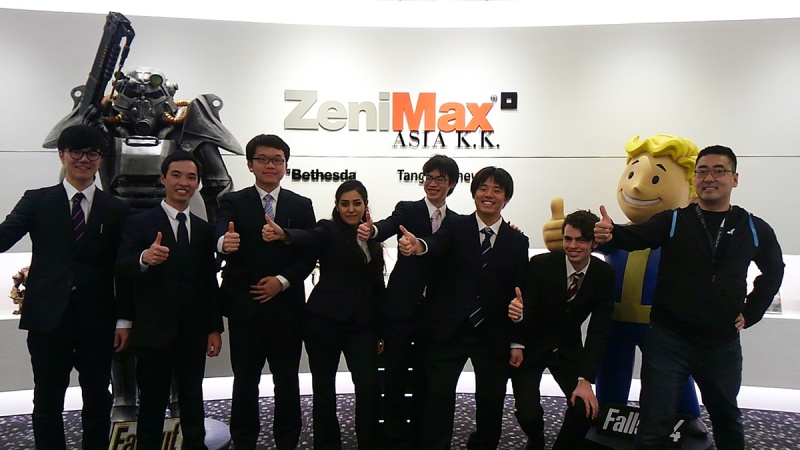 「サイコブレイク」で有名なゲーム会社にお邪魔してきました！