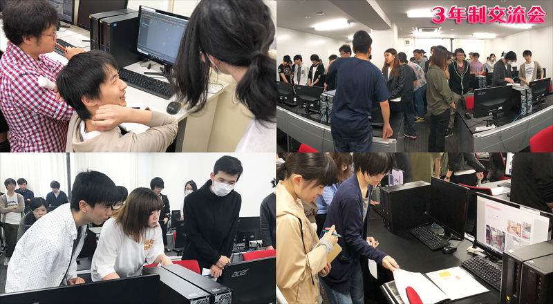１年生 初めての3DCG作品展示！＜3年制CGコース3DCG専攻＞