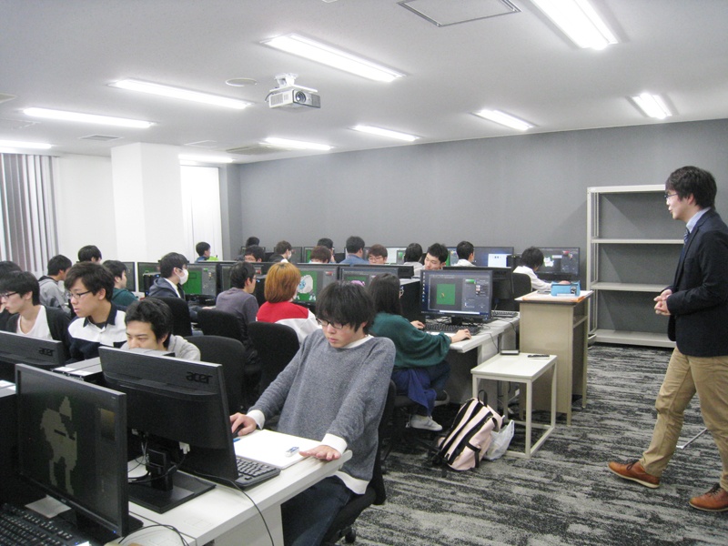 ゲーム画面制作の授業紹介！