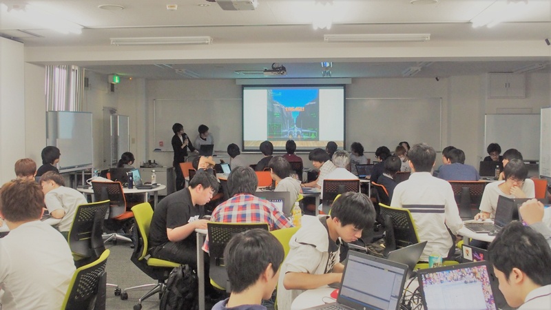 ゲーム開発エキスパートコース２年生「ゲーム制作トレーニング演習」の授業をご紹介