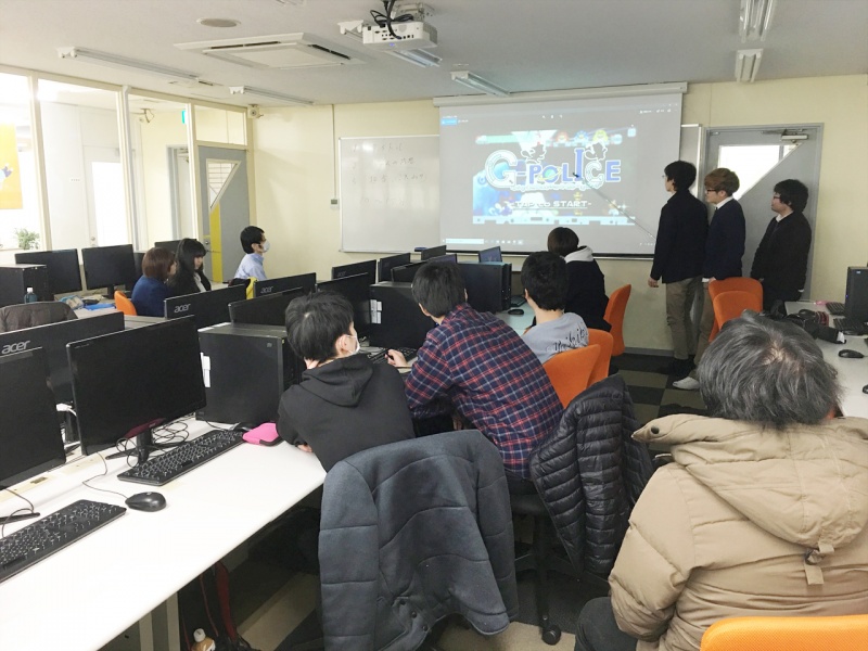 【CG】「チームでオリジナルのゲーム画面作成」成果プレゼンテーション