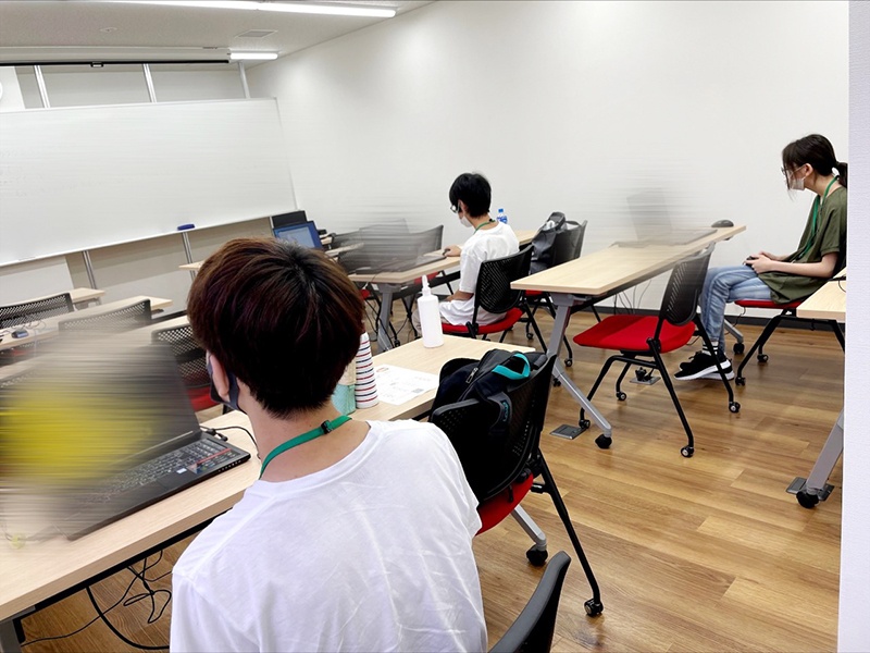 先輩が作ったゲームの試遊会をしました!(高等部)