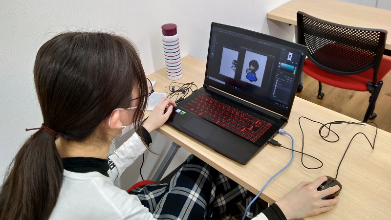 大作！？高等部学生のゲームがいよいよ完成間近！！