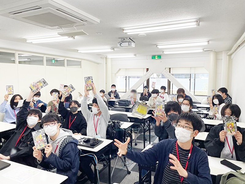 【高等部】新1年生、楽しく登校しています!