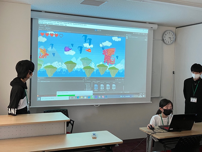 高等部ゲーム作品発表会