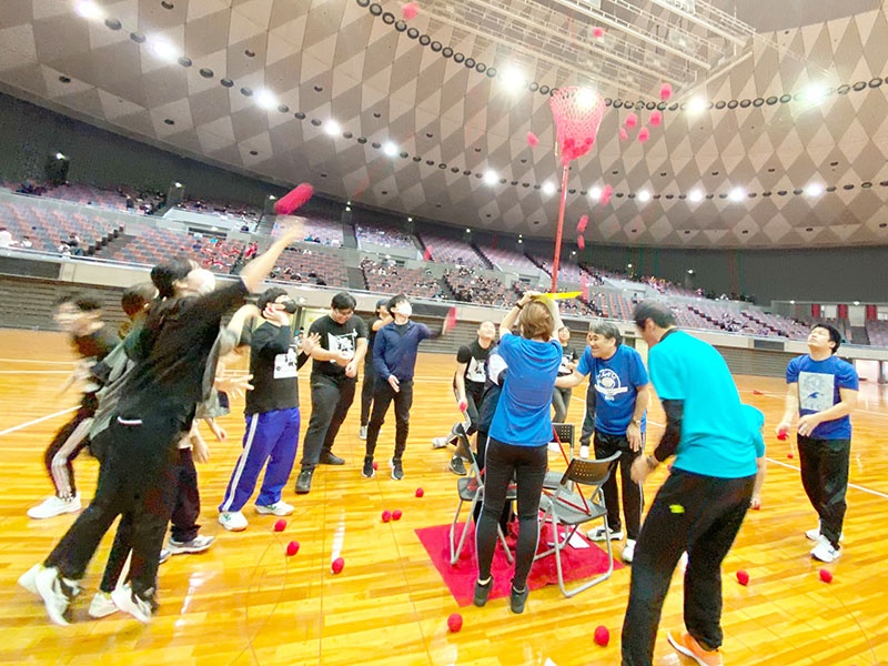 CGデザインコース1年生が「スポーツ大会」に参戦！