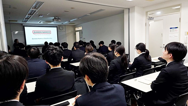 【㈱バンダイナムコスタジオ】学内企業説明会を実施！