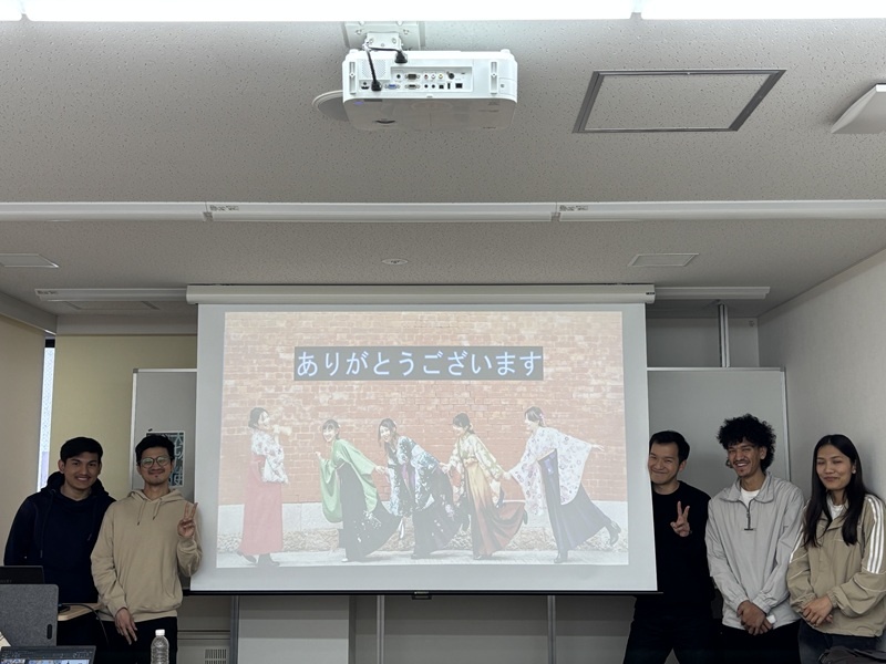 国際エンジニア専攻（留学生クラス）の授業風景！