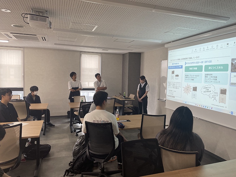 【富士フイルムビジネスイノベーションジャパン㈱】ITカレッジ企業連携授業を実施！
